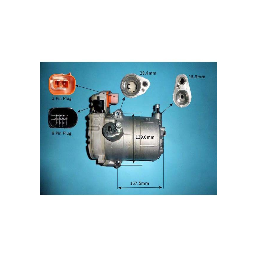 Compressor (AirCon Pump) Audi S8 4.0 Mild Hybrid Petrol (Feb 2019 to 2025)