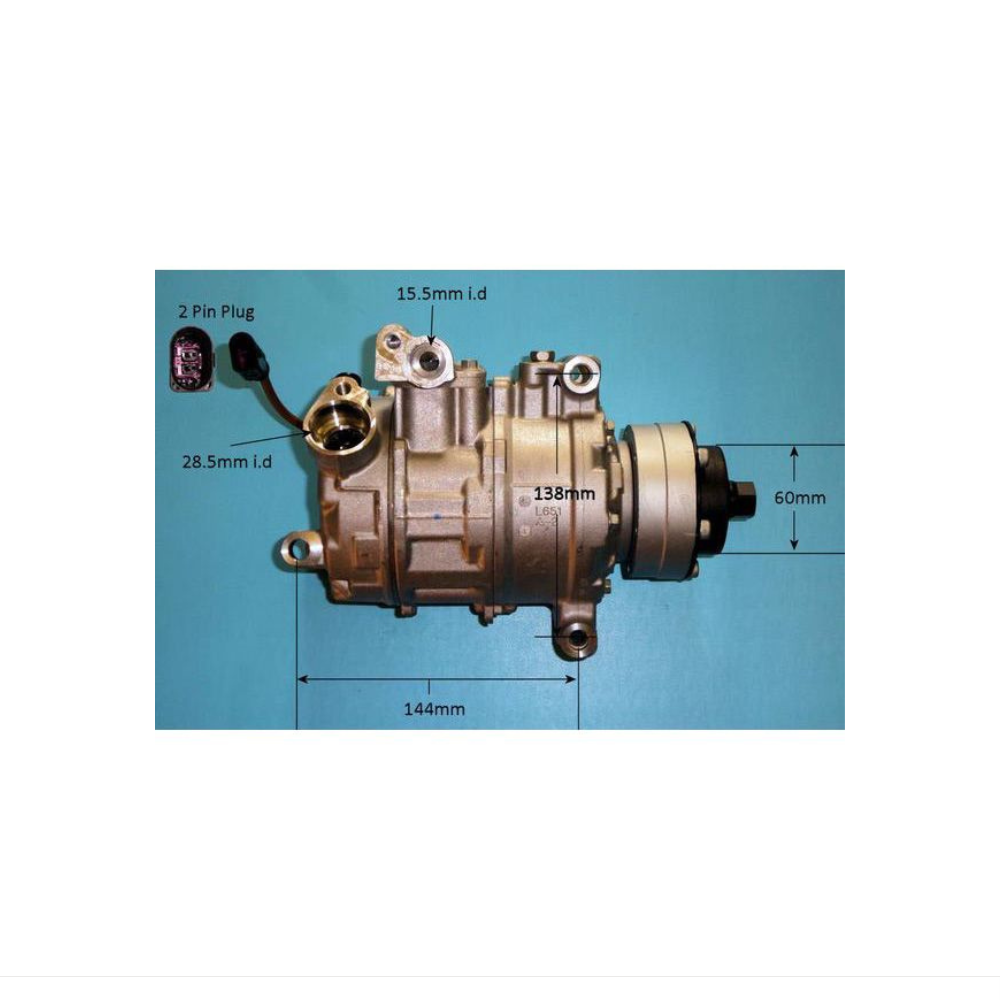 Compressor (AirCon Pump) Audi S8 4.0 Petrol (Apr 2012 to Jan 2018)